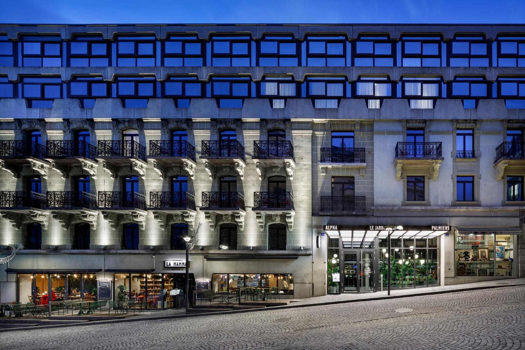 Hotel Alpha-Palmiers By Fassbind Lausanne Exterior foto